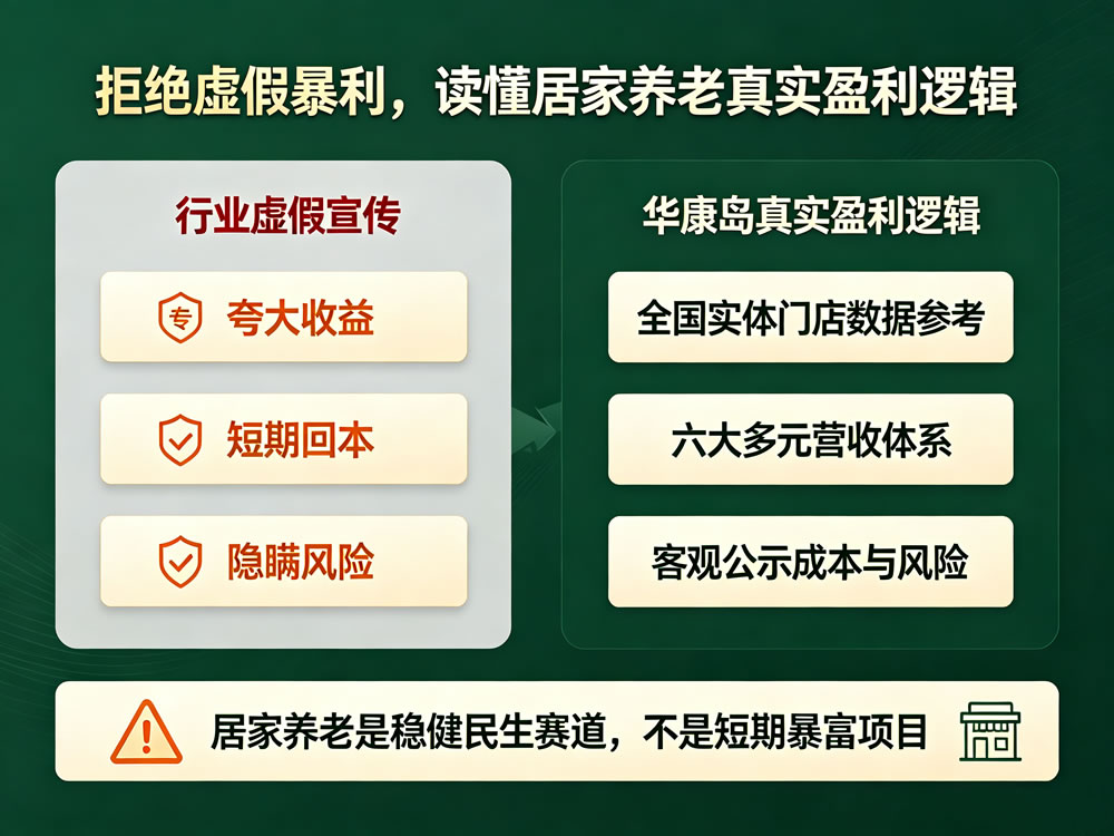 摒弃虚假盈利套路！华康岛真实透明营收数据